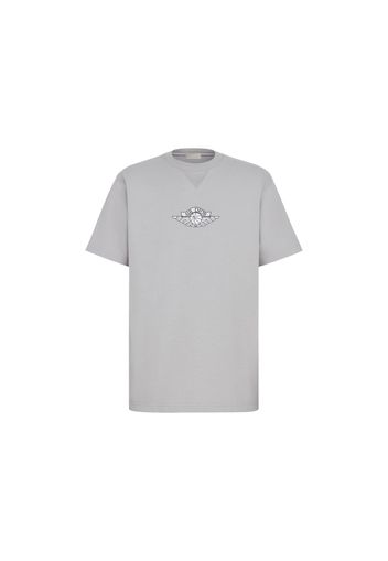 Dior x Jordan Wings T-Shirt Grey