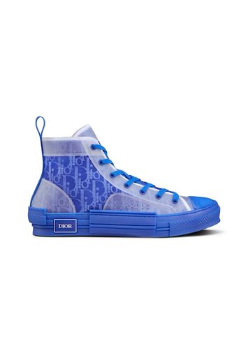 Dior B23 High Top Blue Dior Oblique Canvas