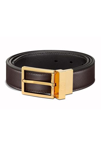 Dior Reversible Smooth Calfskin Leather Belt Brown/Black