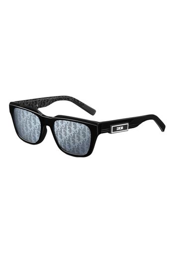 Dior DIORB23 S1I Sunglasses Black/Dior Jacquard Oblique Blue