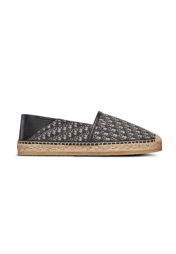 Dior Paradise Espadrille Beige Black Dior Oblique Jacquard