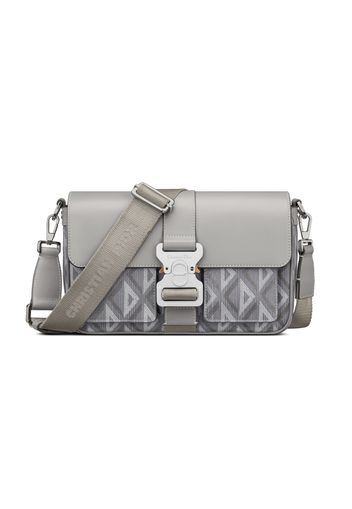 Dior Hit The Road Shoulder Bag Diamond CD Grey