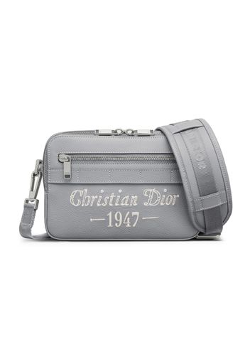 Dior by Birkenstock Christian Dior 1947 Signature Safari Messenger Bag Dior Gray