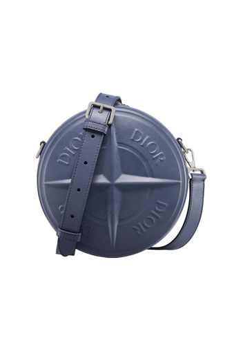 Dior x Stone Island Round Bag Blue