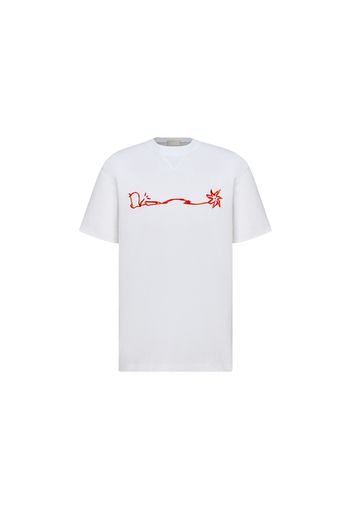 Dior x CACTUS JACK Oversized T-shirt White/Red