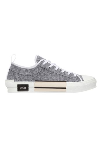 Dior B23 Low Top Ruthenium Metallic Thread Dior Oblique Jacquard