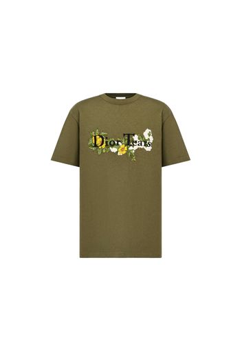 Dior x Denim Tears Relaxed-Fit T-Shirt Khaki