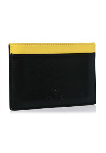 Dior x Kaws Card Holder Yellow Bees Black