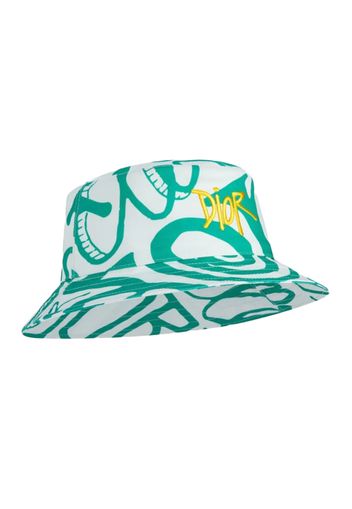 Dior And Shawn Bucket Hat Green/White