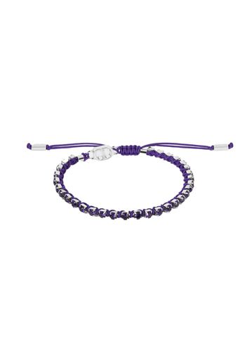 Dior x ERL Bracelet Purple Technical Rope and Purple Crystals