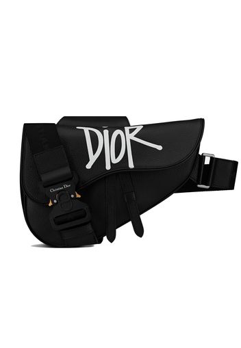 Dior And Shawn Saddle Bag Black