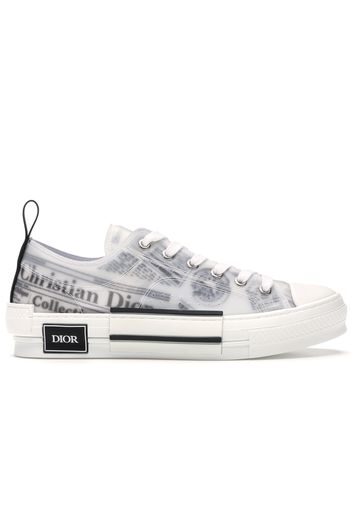 Dior B23 Low Top Daniel Asham Newspaper