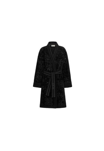 Dior And Shawn Bath Robe Black