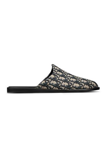 Dior Indior Mule Beige Black Dior Oblique Jacquard