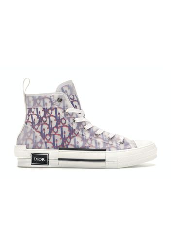 Dior B23 High Top Red Blue Oblique