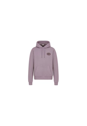 Dior Cd Icon Hooded Sweatshirt Mauve