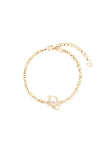 Dior x ERL Bracelet Gold-Finish Brass with White Enamel and White Crystals