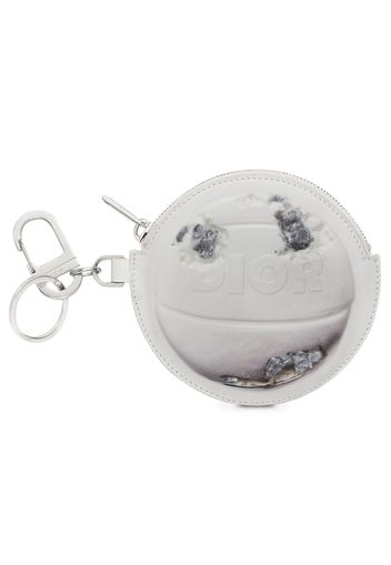 Dior x Daniel Arsham Basketball Zip Charm Calfskin White