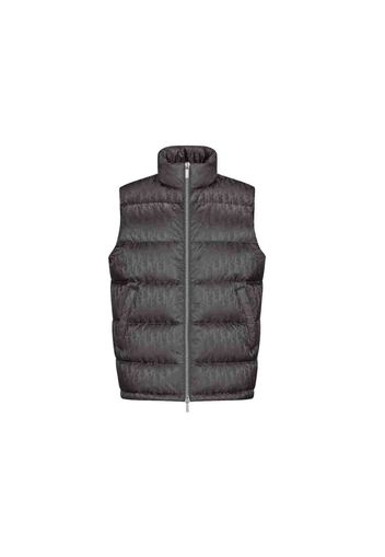 Dior Oblique Sleeveless Down Jacket Gray