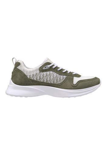 Dior B25 Low Top Olive White Olive Dior Oblique Jacquard