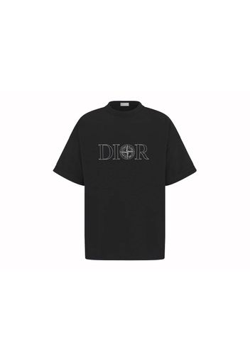 Dior x Stone Island Oversized Fit T-Shirt Black