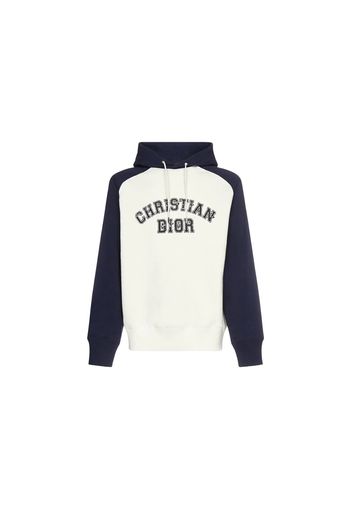 Dior x Kenny Scharf Varsity Hoodie Blue/White