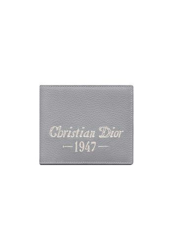 Dior by Birkenstock Christian Dior 1947 Signature (8 Card Slot) Wallet Dior Gray