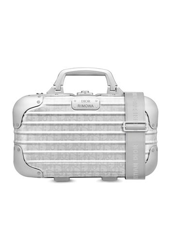 Dior x RIMOWA Carry-On Case Aluminium Dior Oblique Silver