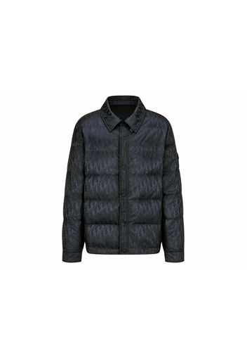 Dior Oblique Quilted Jacket Black Technical Jacquard