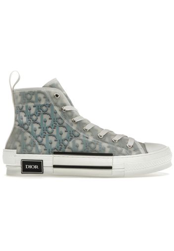 Dior B23 High Top Blue Oblique Pixel