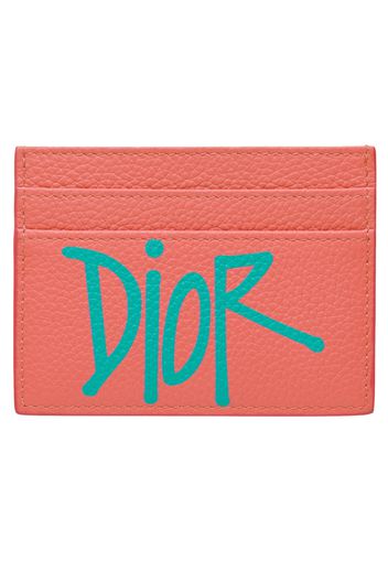 Dior And Shawn Card Holder (4 Card Slot) Pink/Green