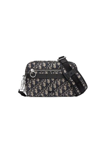 Dior Safari Messenger Oblique Navy Black