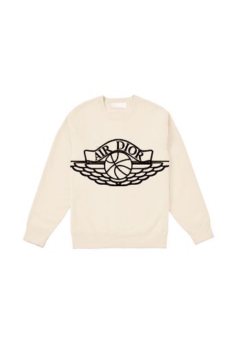 Dior x Jordan Wings Sweater Natural