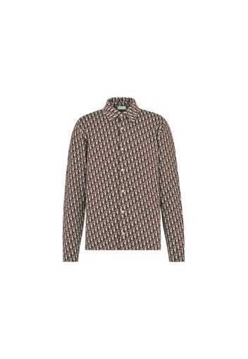 Dior x CACTUS JACK Dior Oblique Overshirt Brown/White