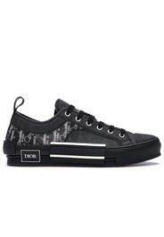 Dior B23 Low Top Canvas Oblique Black