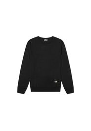 Dior x KAWS Bee Logo Wool Knit Crewneck Black