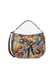 Dior x Kenny Scharf Saddle Soft Bag Multicolor