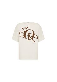 Dior x CACTUS JACK Oversized T-shirt White/Brown