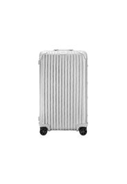 Dior x RIMOWA 4-Wheel Large Suitcase Aluminium Dior Oblique Silver