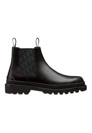 Dior Explorer Chelsea Boot Black Black Dior Oblique Motif