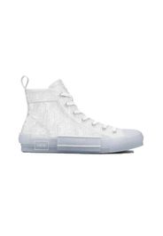 Dior B23 High Top White Raised Oblique