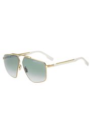 Dior Street1 Sunglasses Gold/Green (J5G9K)