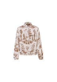 Dior x CACTUS JACK Zipped Blouson Brown/White