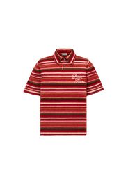 Dior x Denim Tears Polo Mohair Knit Shirt Brown/Red