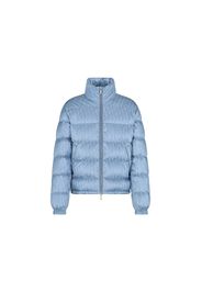 Dior Oblique Down Jacket Blue Technical Jacquard