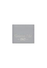 Dior by Birkenstock Christian Dior 1947 Signature (4 Card Slot/Coin Pocket) Wallet Dior Gray