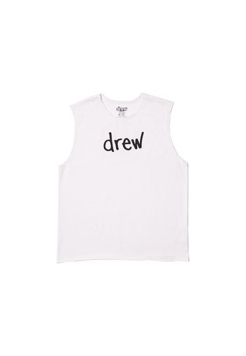 drew house scribble mascot sleveless tee white