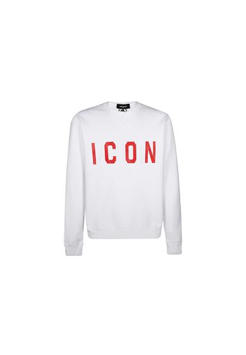 Dsquared2 Icon Crewneck White/Red