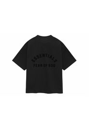 Fear of God Essentials Kids Heavy Jersey Crewneck T-shirt Jet Black