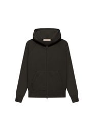 Fear of God Essentials Kid's Fullzip Hoodie Off Black